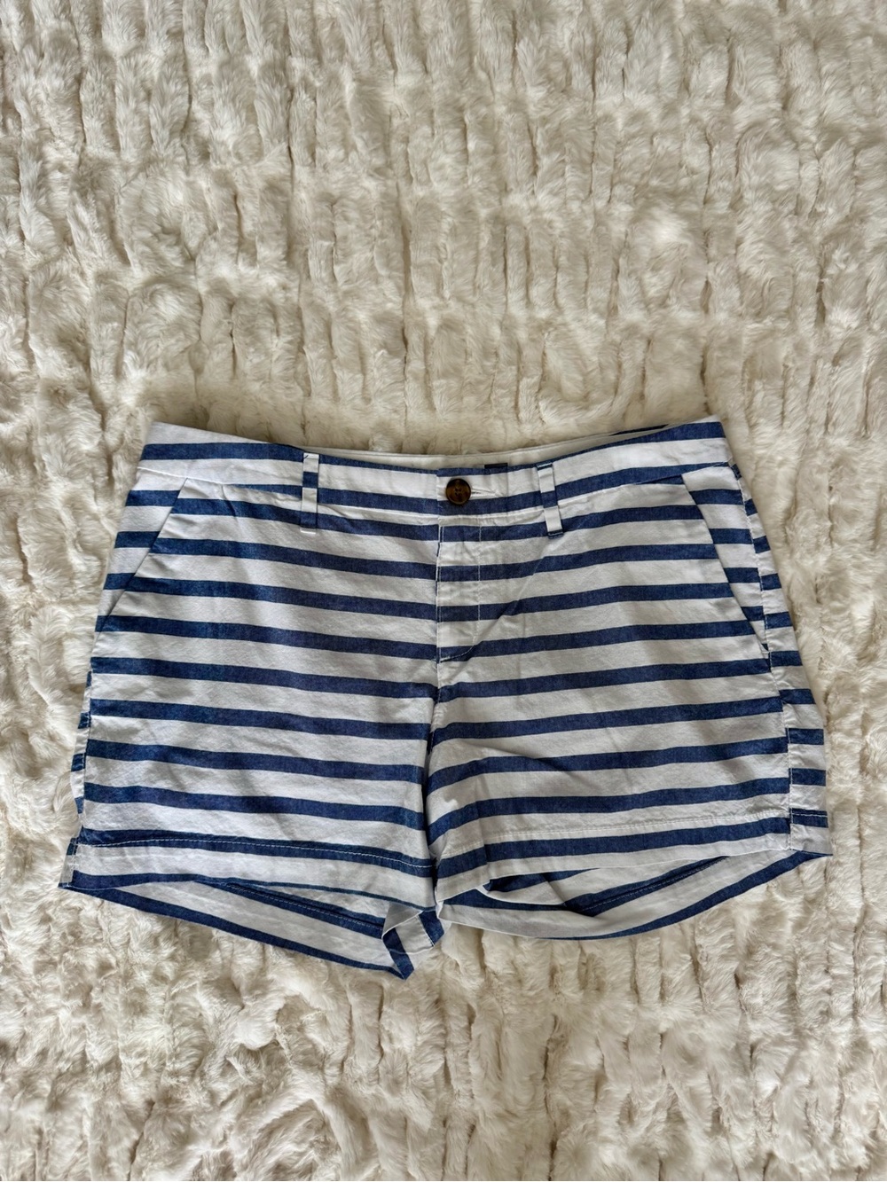 Old Navy Striped Chino Shorts